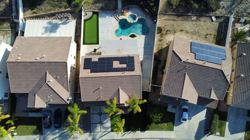 Drone Photos for Aidan Jade Landscaping in Riverside County, CA