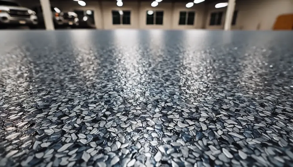 Perfect for garages, showrooms, and industrial spaces, our flake systems add texture, durability, and a decorative touch. With a polyaspartic topcoat, these floors offer superior resistance to wear, chemicals, and UV exposure. Choose from a variety of color blends to customize your space. for John's Flooring Demo & Prep in Colorado Springs, CO