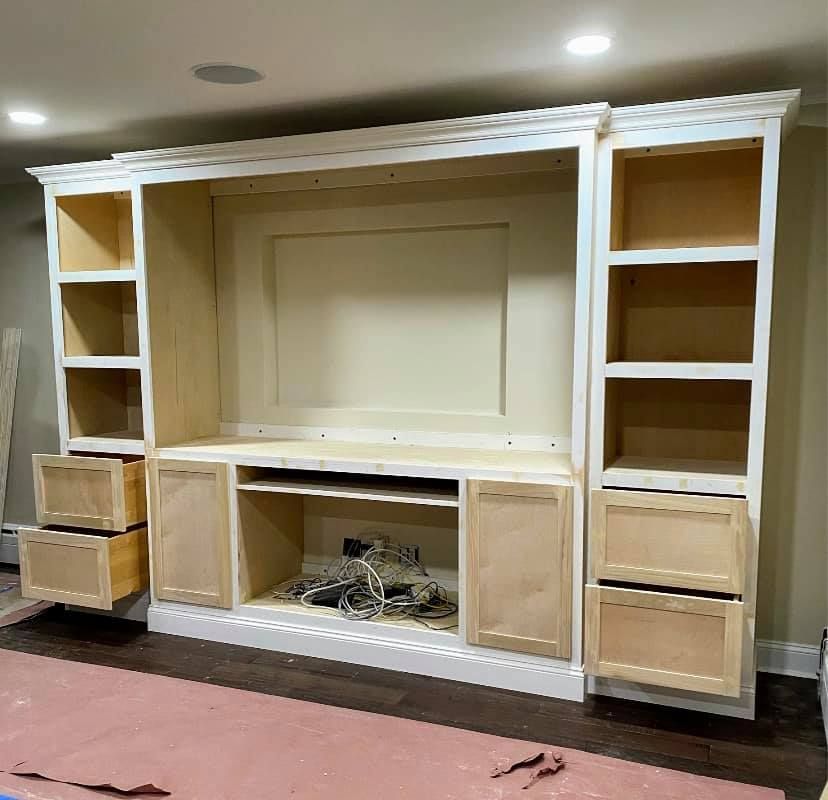Custom Cabinet Design for LTB Woodworks in Wrightstown, NJ