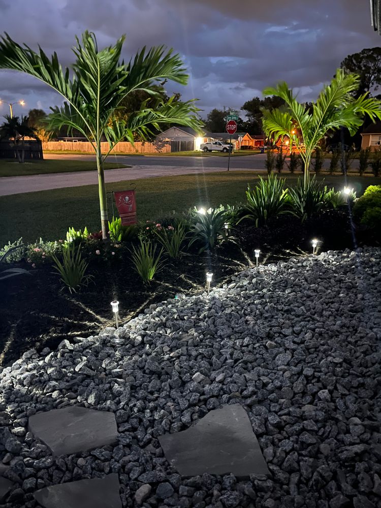 Landscape Design and Installation for Verimay's Garden and Landscaping in Hillsborough County, FL