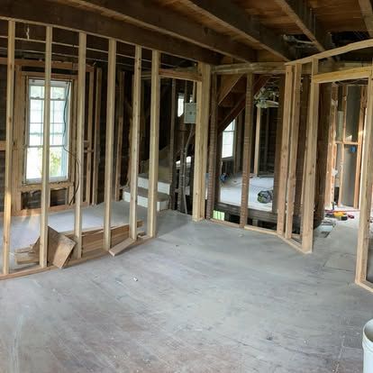 Our Framing service ensures sturdy, precise construction for your home's walls and roof. Our experienced team uses quality materials to create a reliable framework that meets all building codes and enhances structural integrity. for Eachus Enterprises LLC in Lebanon, IN