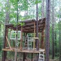 Tree House Made From The Land for J & S Handyman Services in Aumsville, OR