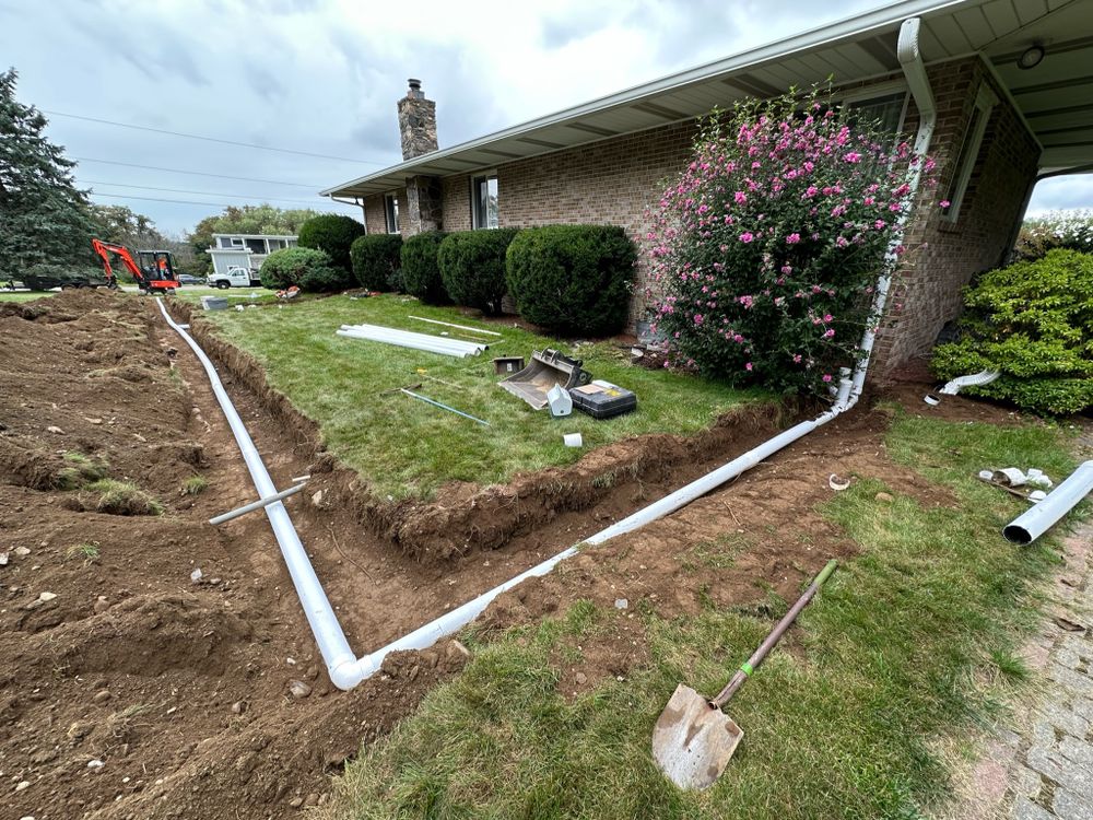 Drainage & Excavation for NK Landscaping LLC in Dutchess County, NY