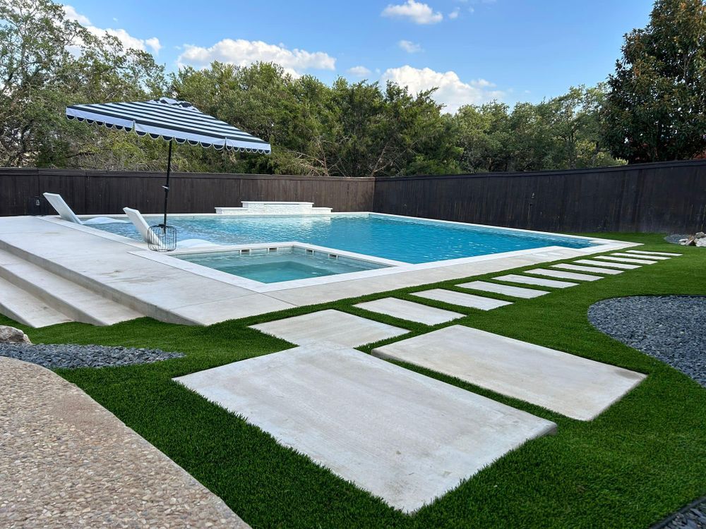 Hardscaping for Creative Edge Co. in San Antonio, TX