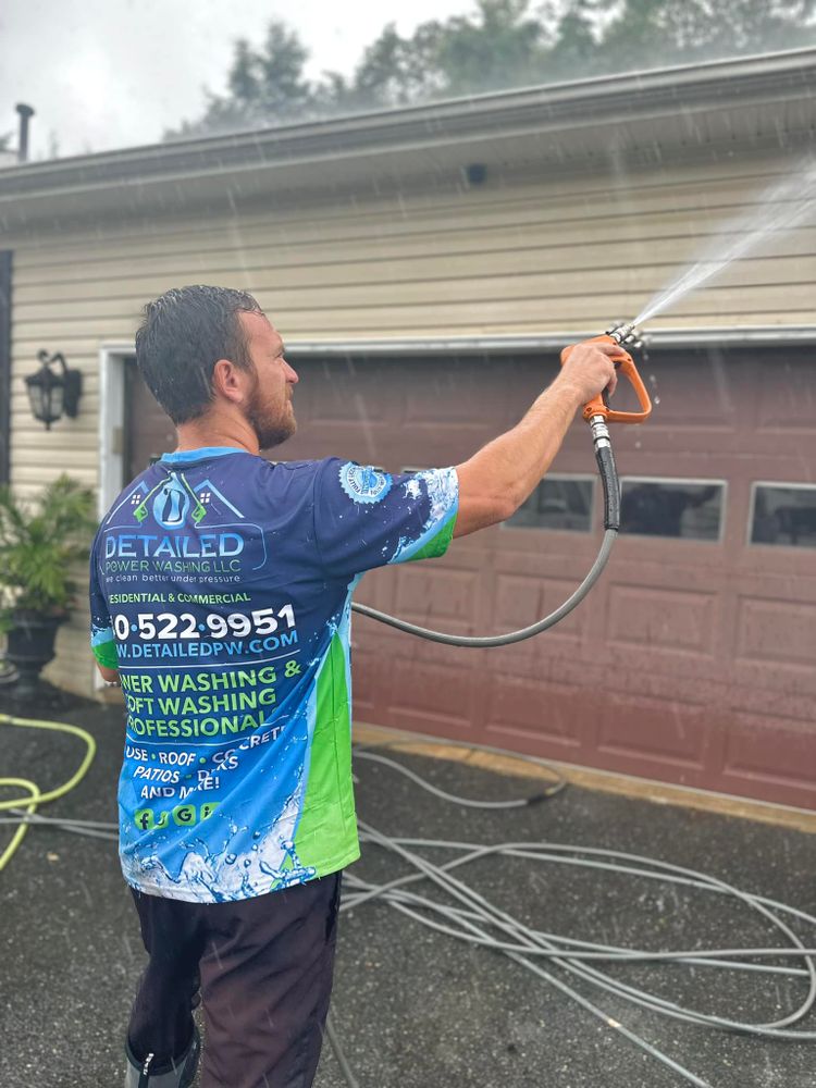 Pressure Washing for Detailed Power Washing & Holiday Lights in Fredericksburg, VA