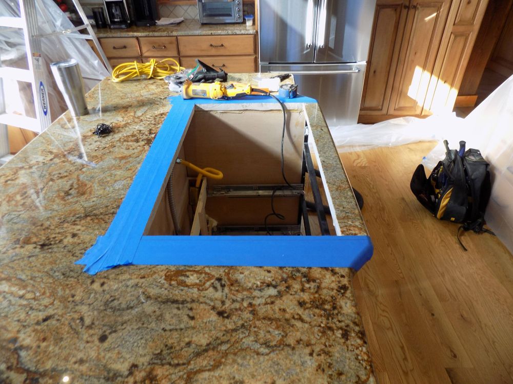 experience precision and quality with our granite cutting service, tailored to enhance your home's elegance. We ensure accurate cuts for perfect fitment in any space, combining craftsmanship with advanced technology. for Justice Kitchen & Bath Works, LLC in Greeley, CO
