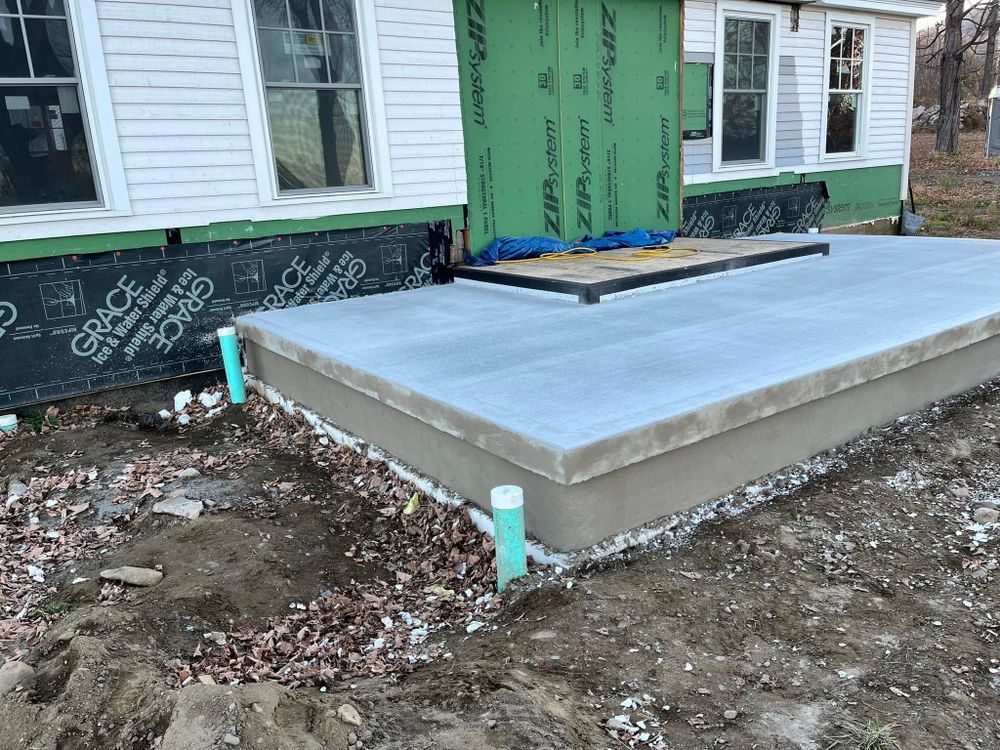 Our concrete services provide durable and attractive solutions for driveways, patios, and foundations. Enhance your home's curb appeal with our expert installation and repair services tailored to meet your needs. for LeClaire Flatworx in Bomoseen, VT