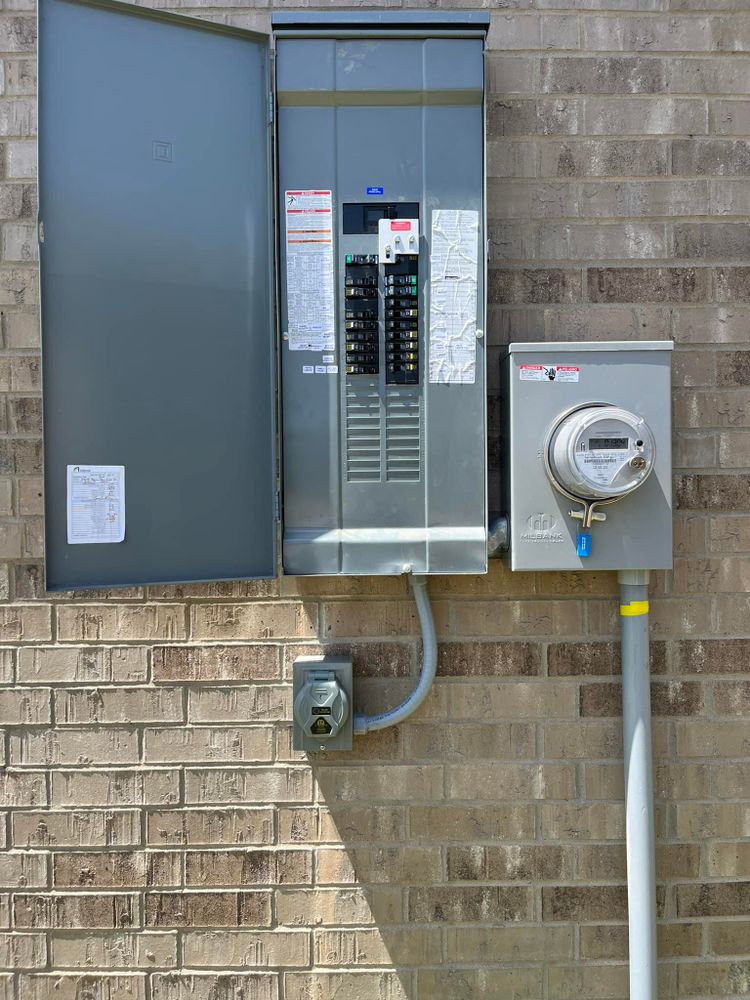 Our Circuit Breaker Installation and Repair service ensures your home's electrical safety by expertly installing or repairing circuit breakers, preventing overloads, and reducing the risk of electrical fires. Trust us for reliable protection. for Gen1 Electric in Houston, TX