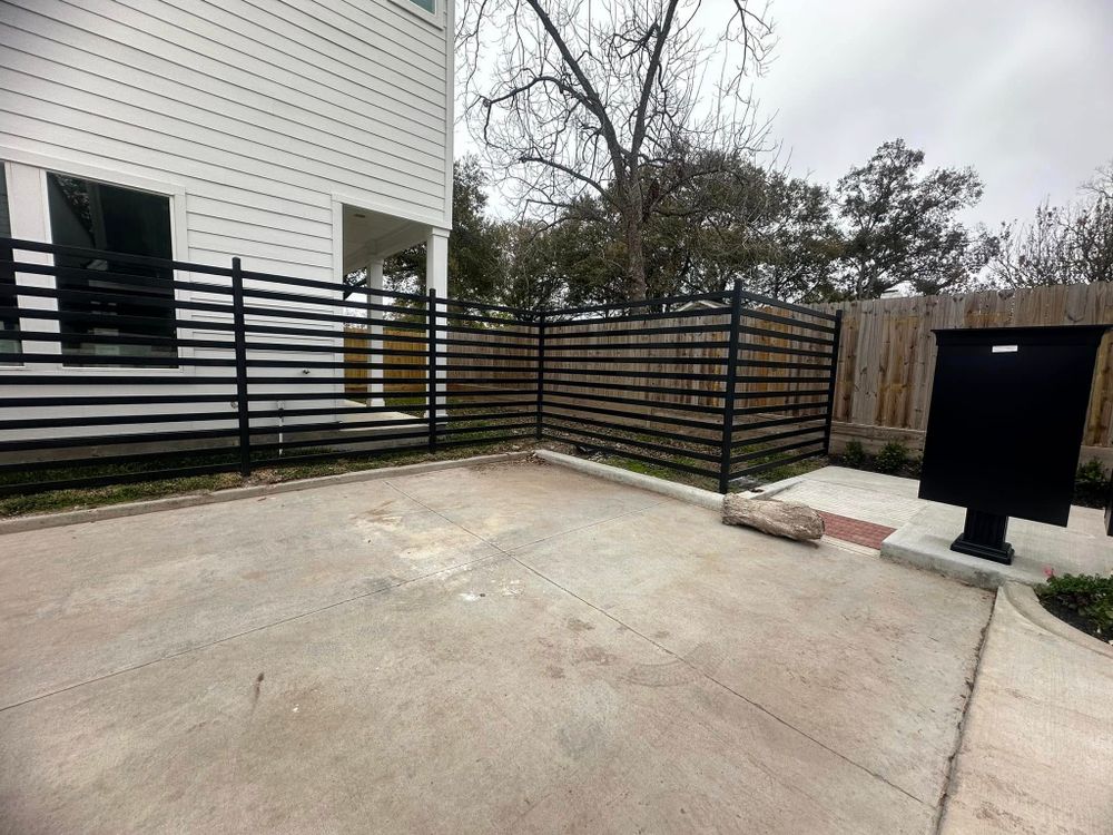 Fences for Custom Metal Work in Houston, TX