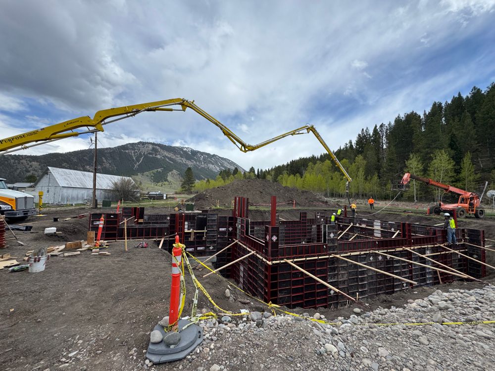 Commercial Concrete for Remington Builders in Idaho Falls, ID