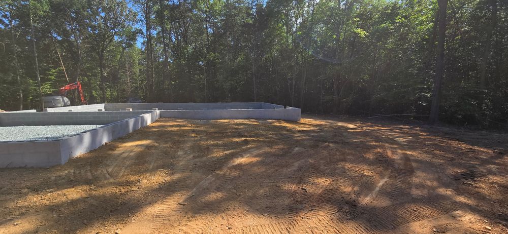 Site Preparation for C.A. Sherry Land Improvement, LLC. in Louisa, VA