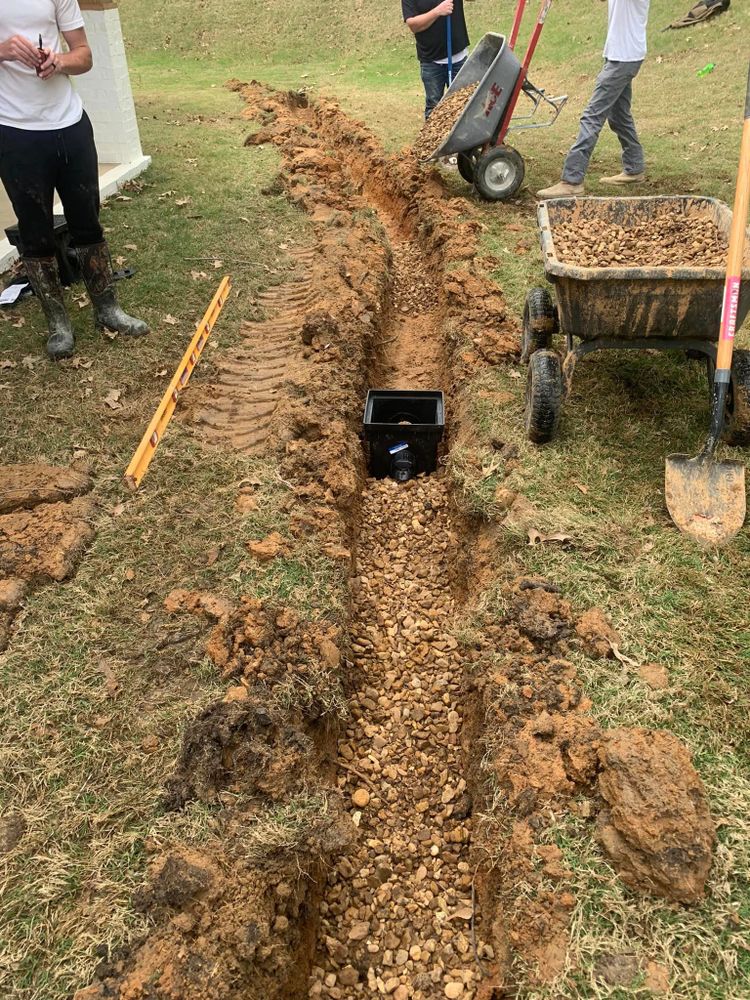 Drainage for Harness Lawn and Land Management  in Jonesboro ,  AR