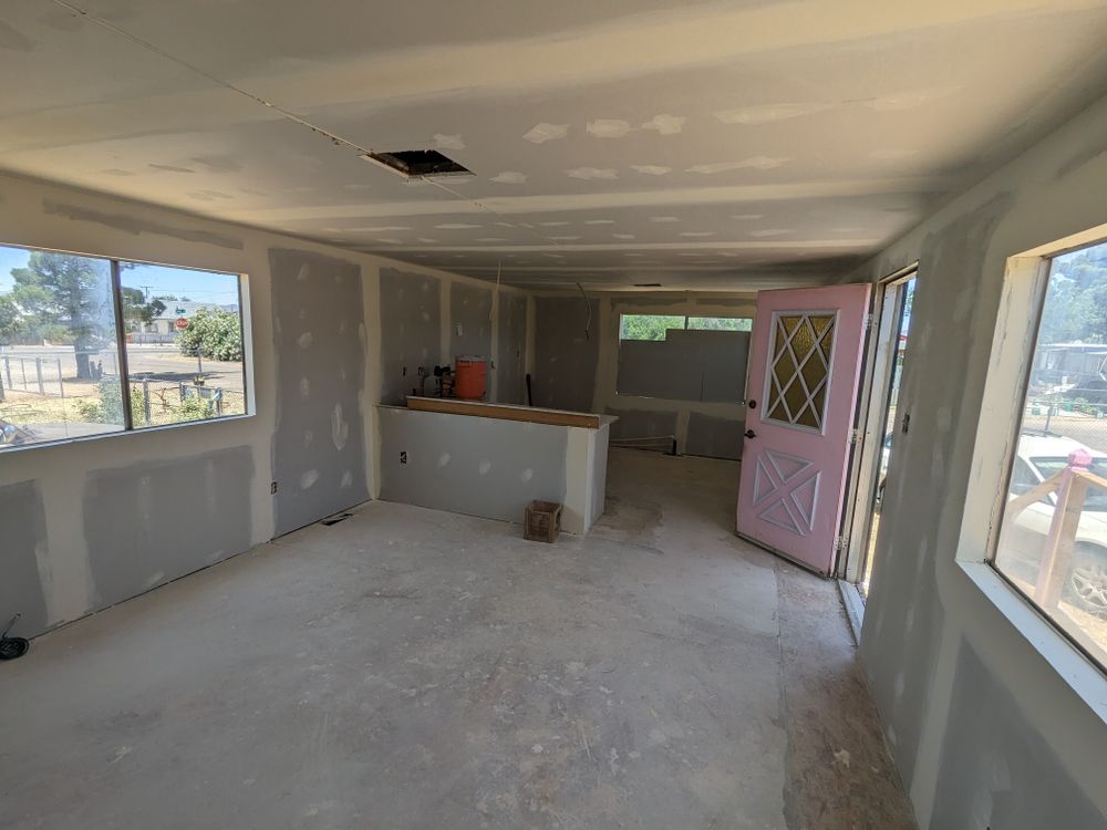 Remodel for Bar None Painting and KRS Construction in Kingman, AZ
