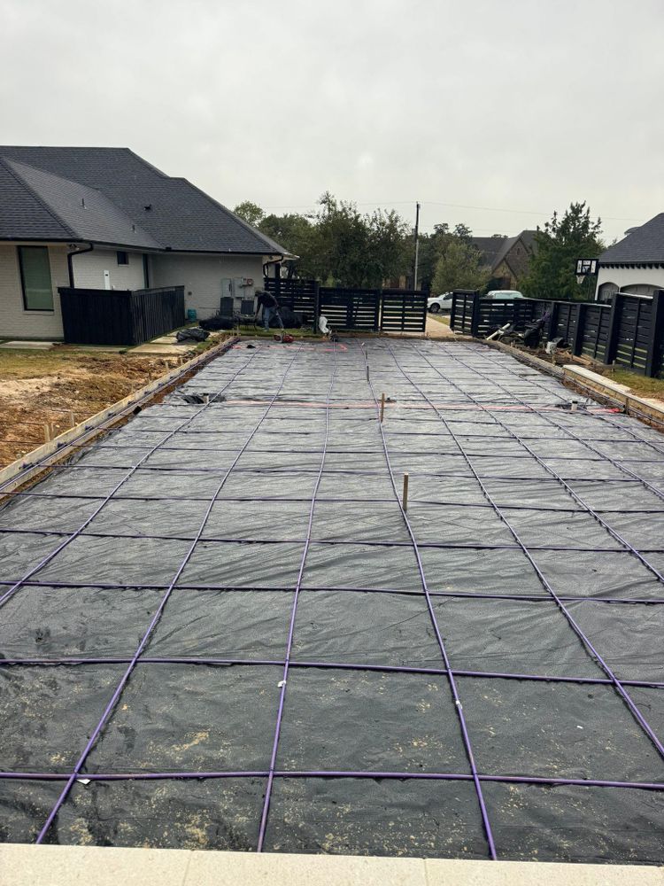 Concrete Work for Founded Improvements in Benbrook, TX