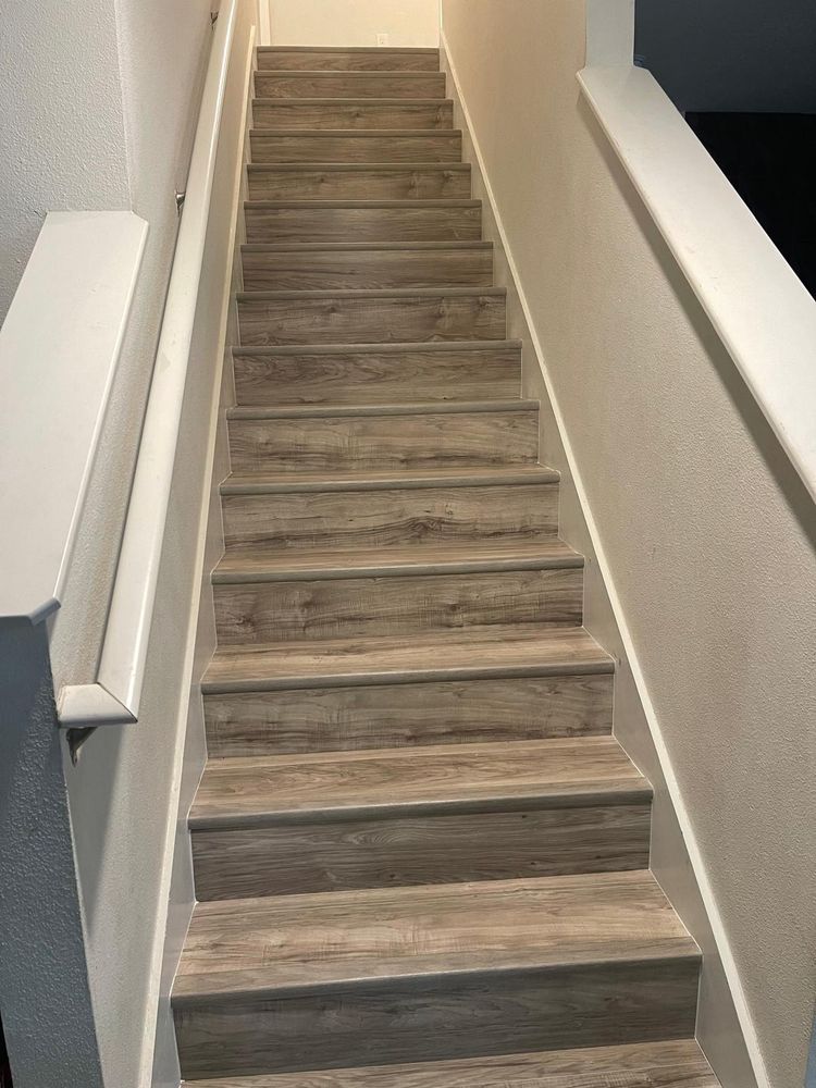 Wood Stair installations  for Emmanuel Trim in Bradenton, FL