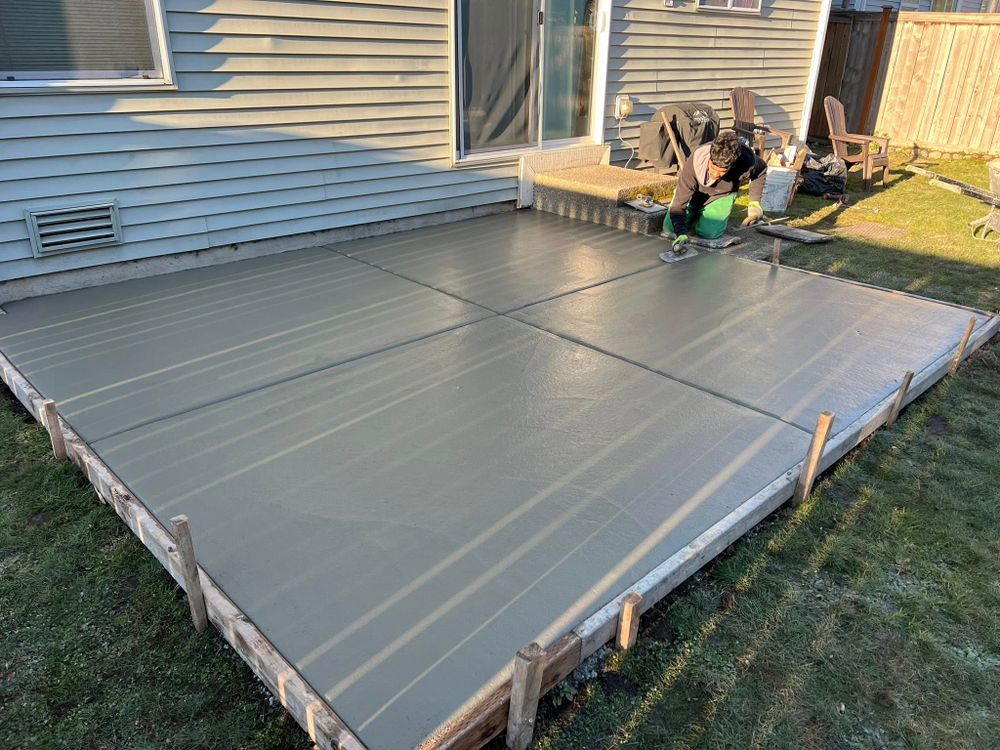 Our Concrete Slab Construction service provides durable, expertly-installed foundations for your home projects, ensuring quality and longevity while enhancing structural integrity with precise craftsmanship tailored to meet your specific needs. for Solid Concrete Contractor  in Tacoma, WA