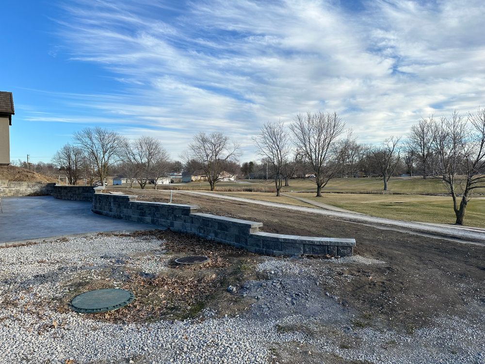 Hardscaping for Thomas' Lawn Care in Maryville, MO