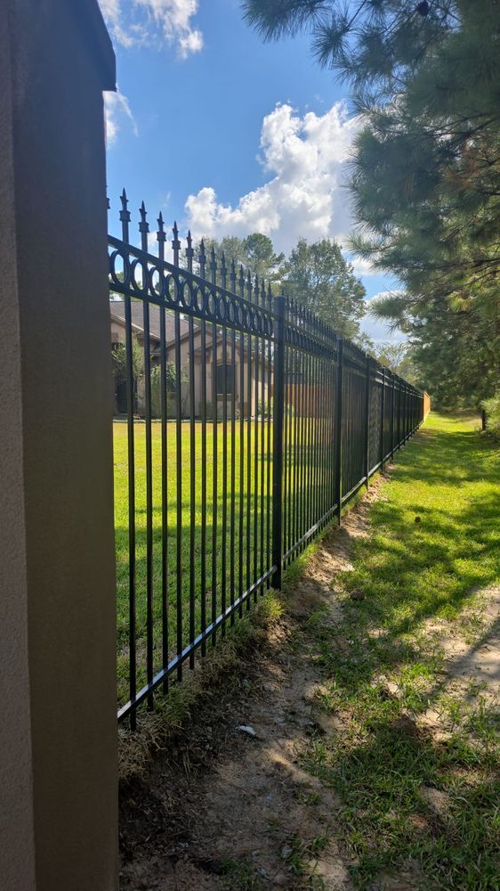 Ornamental Fence  for Silver Mines Landscape & Construction, LLC. in Houston, TX