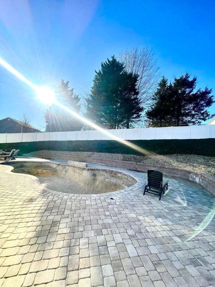 Our Fiberglass Pool Installation service delivers a beautiful, low-maintenance backyard retreat with expert excavation, precise placement, and seamless integration into your landscape for lasting enjoyment, value, and relaxation at home. for Wiles Lawn and Landscaping in Powell, TN