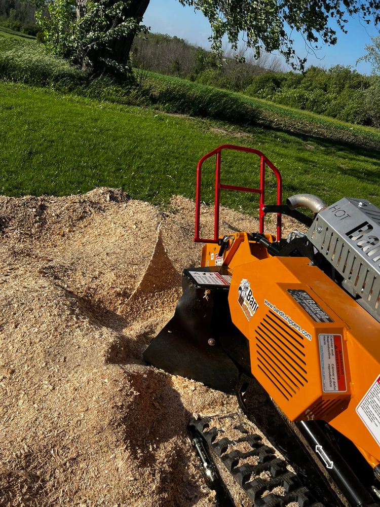 Land Clearing for Nate’s Tractor Service in Cascade, WI