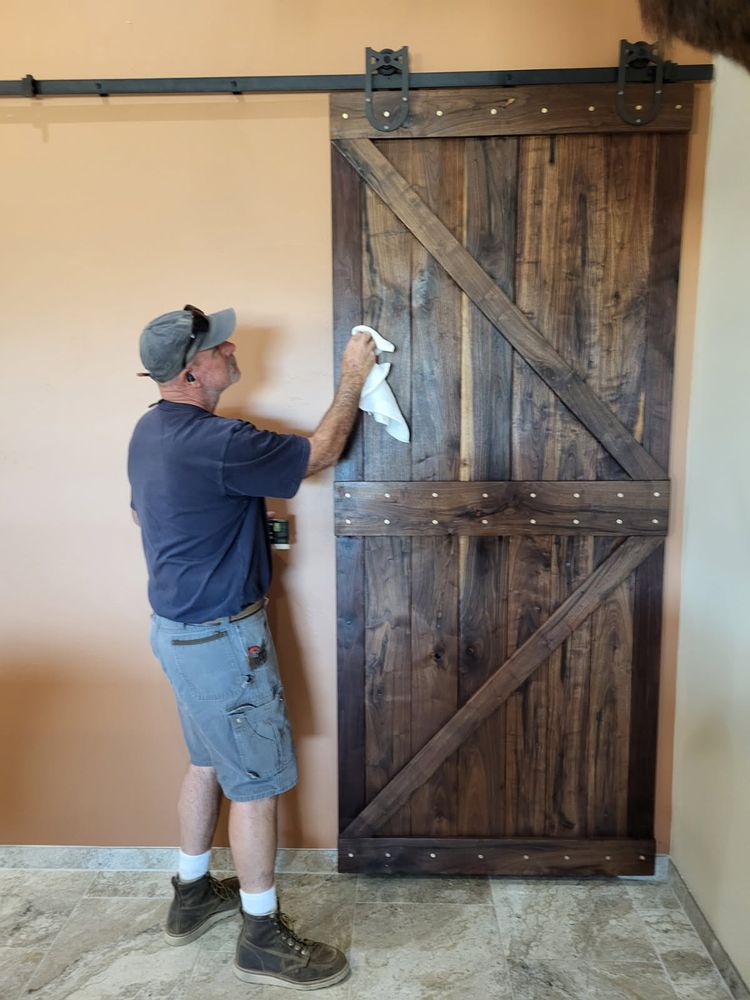 Barndoors for S P Young Construction in Wickenburg, AZ