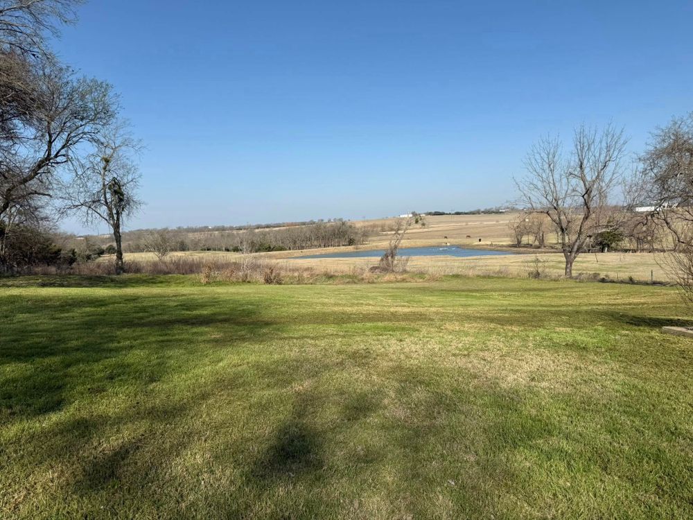 Mowing for AAA Lawn Service in Moody, TX