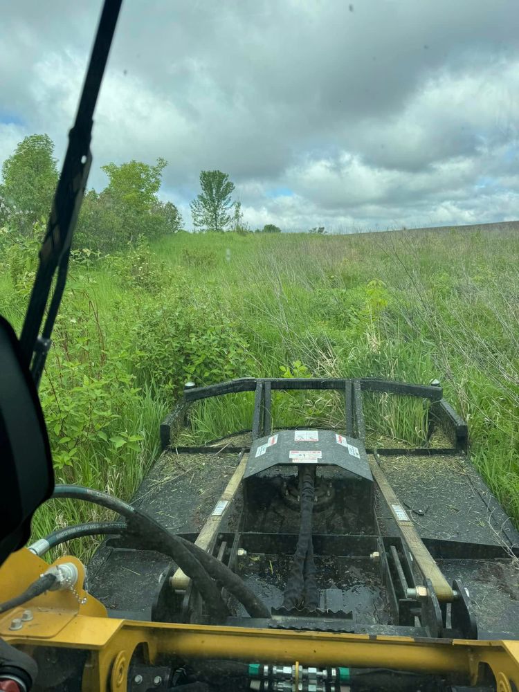 Land Clearing for RTK Co. Land Management in Raymond, MN