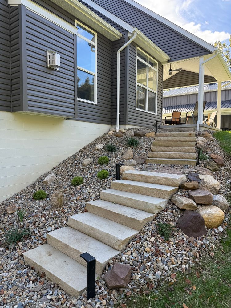 Hardscaping for Kunkle & Sons Property Maintenance in Akron, OH