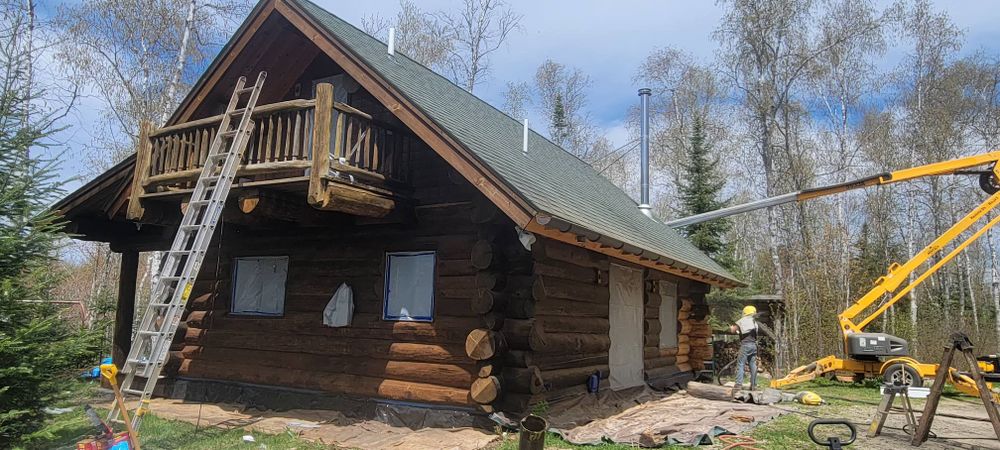 All Photos for 218 Painting & Log Restoration LLC in Britt, MN
