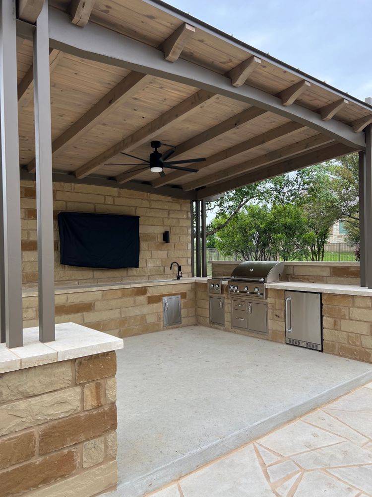 Outdoor Living  for ABEL Custom Build & Design, LLC. in New Braunfels, TX