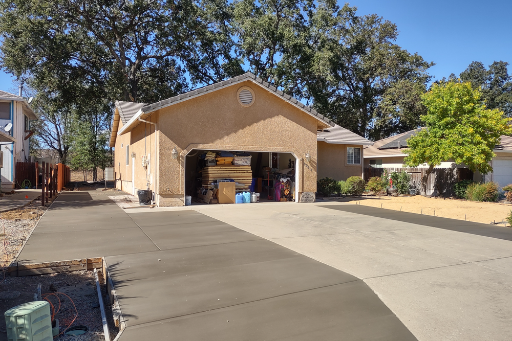 Concrete for Austin LoBue Construction in Cottonwood, CA