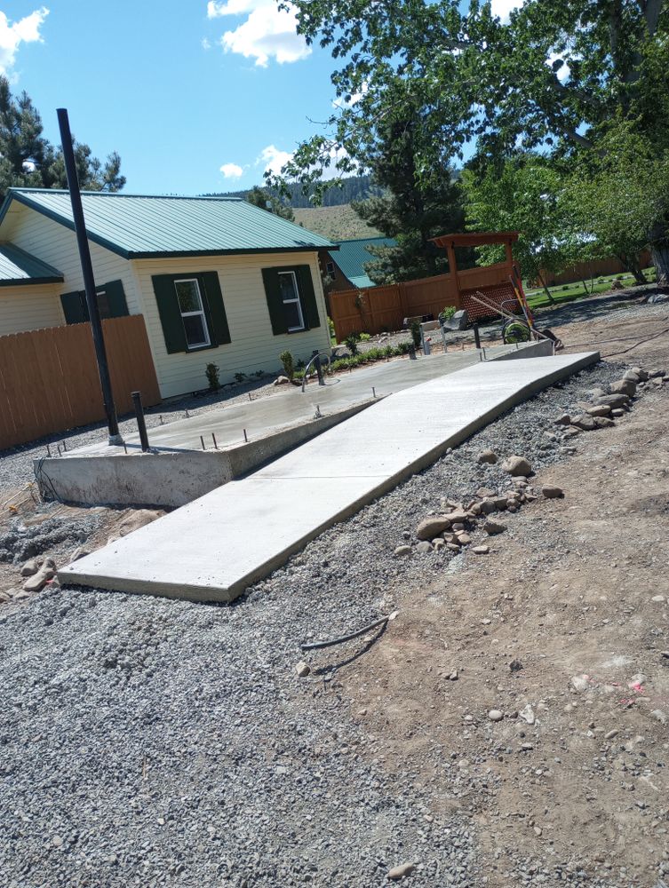 Sidewalks for Richardson Restoration and Concrete in Ellensburg, WA