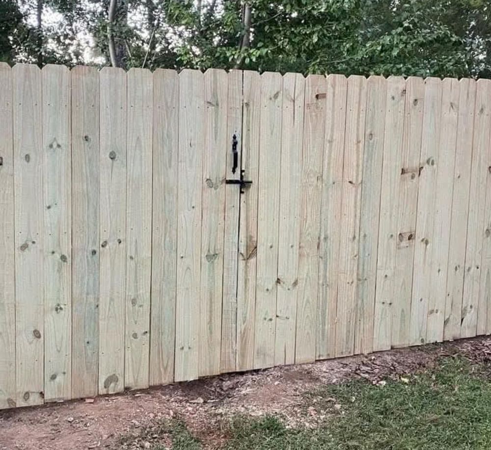 Fencing for All Out Construction in Atlanta, GA