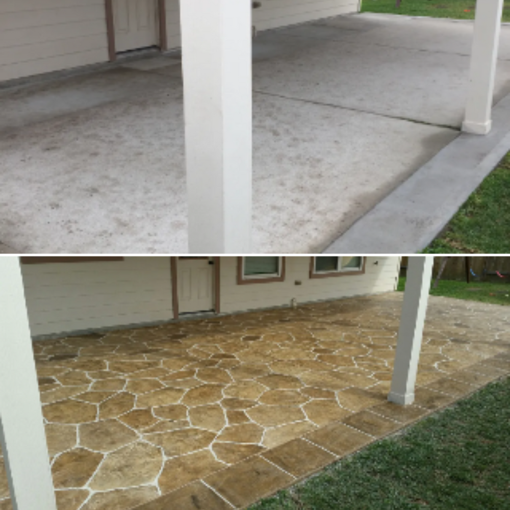 Before & Afters for Texas Curb N Borders in Houston, TX