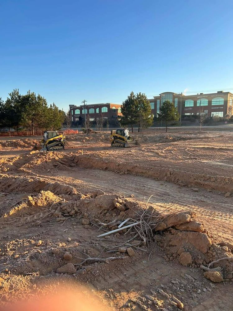 Excavating for CST Dirt Solutions in Rowan, NC