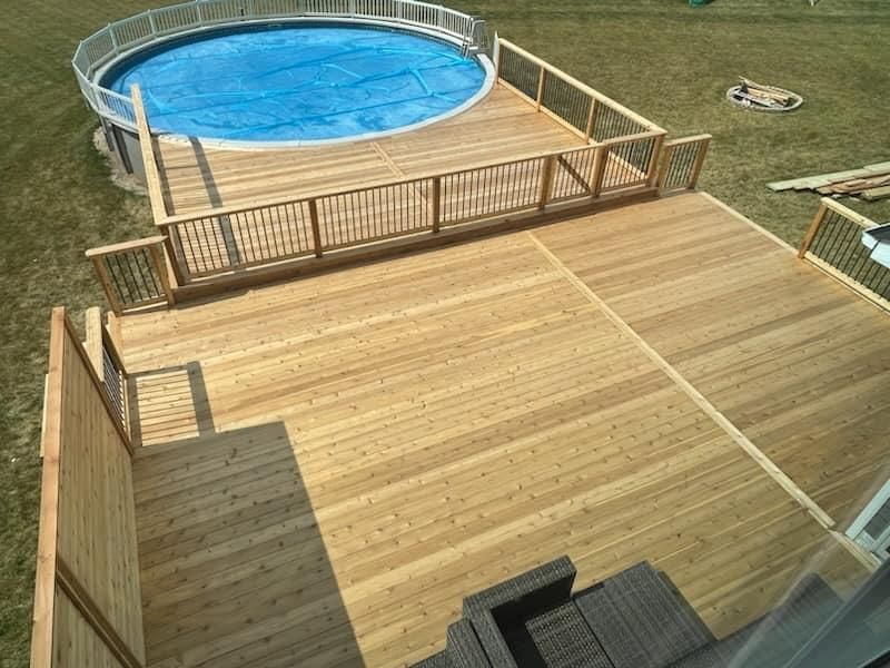 Pool Decks for Mitchell Builders LLC in Lake County, IN