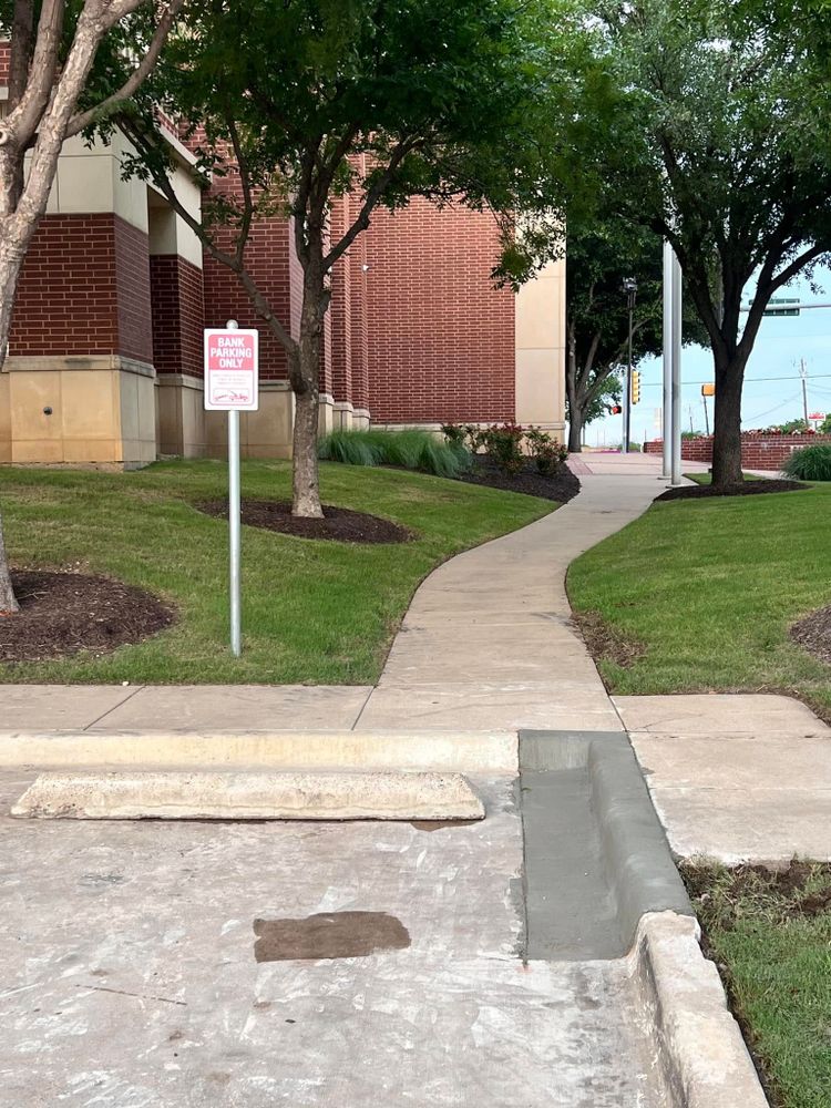 Enhance your home's curb appeal and safety with our professional sidewalk installation service. Our team ensures durable, aesthetically pleasing concrete pathways that perfectly complement your landscape design. Satisfaction guaranteed! for Midcities Concrete in Arlington, TX