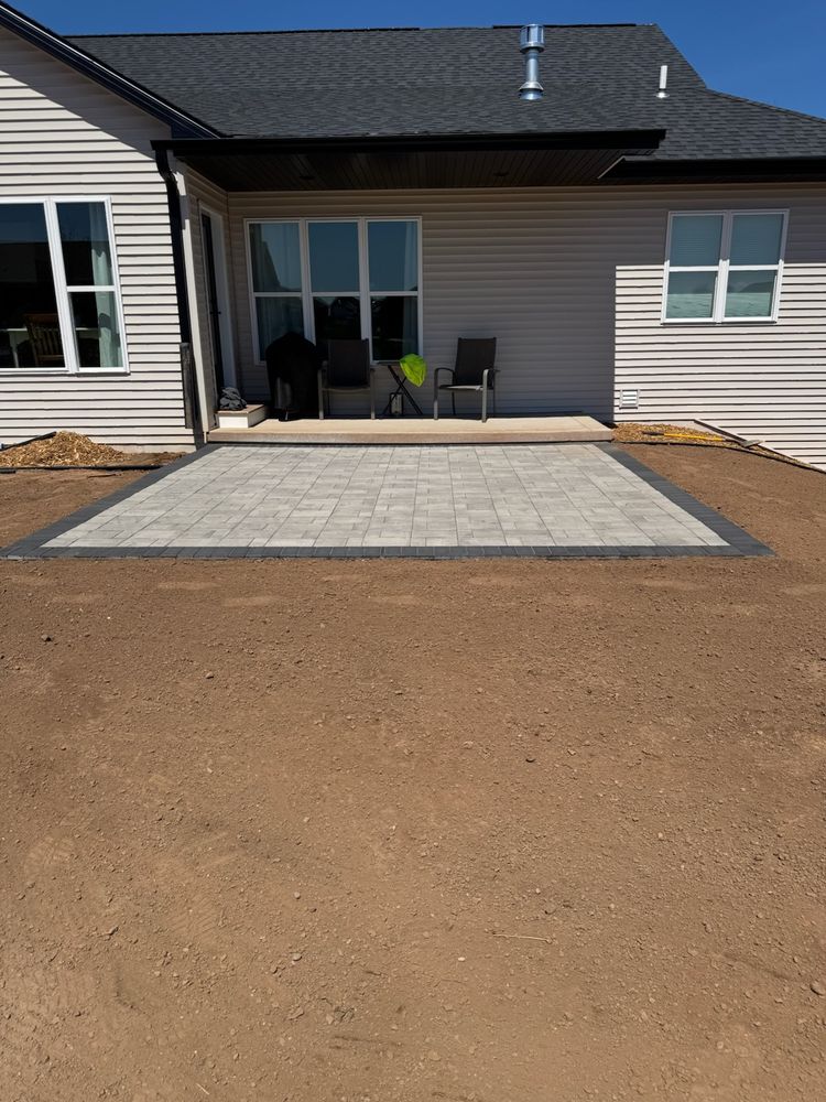 Enhance your outdoor space with our expert pavers service, designed to provide durable and stylish solutions for patios and walkways, paired seamlessly with professional mulch installation for a complete landscaping transformation. for Stitch's Landscape in Howard, WI
