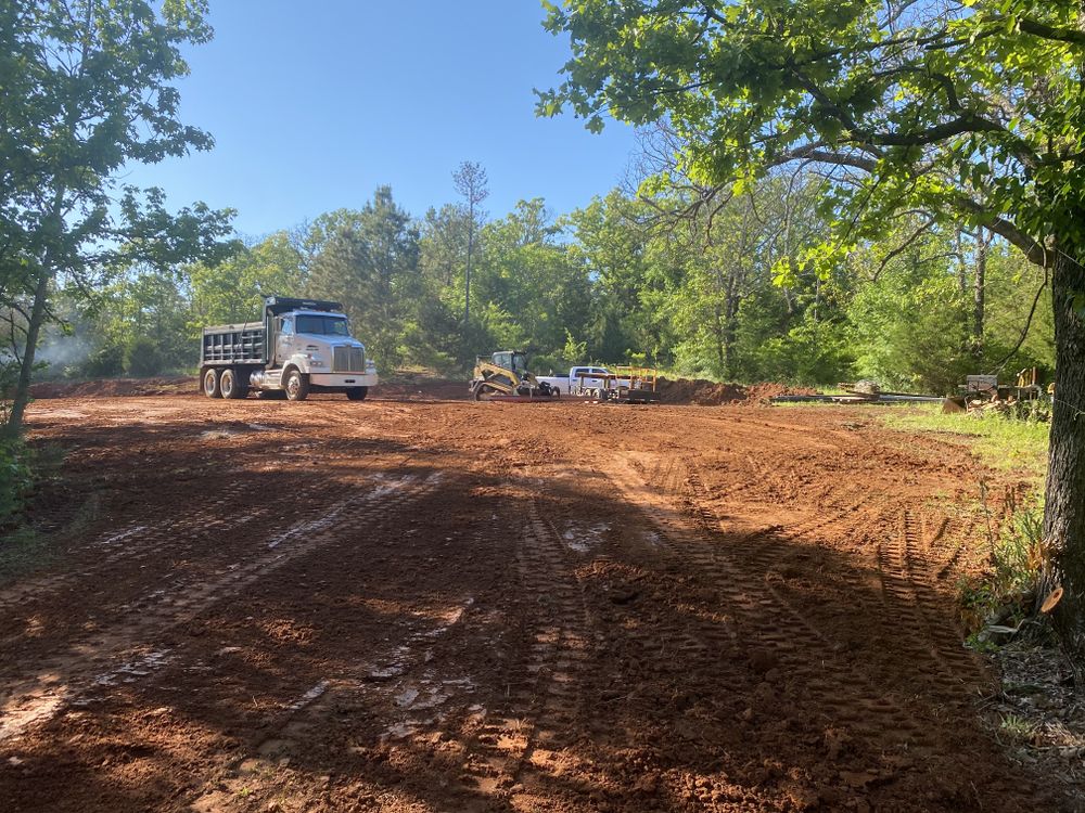 Residential Excavation for Tyler Sand Gravel And Excavation in Ben Wheeler, TX