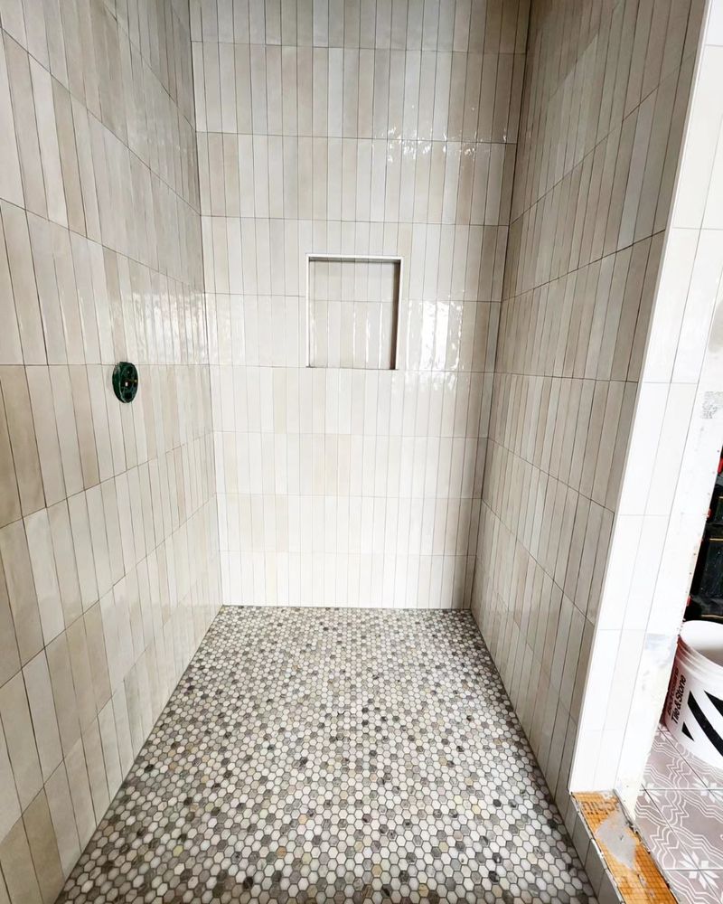 Transform your bathroom into a luxurious oasis with our expert tile showers service. Our skilled team will install beautiful, durable tiles to elevate the look and functionality of your space. for Legacy Tile & Stone in DFW Metroplex, DFW Metroplex