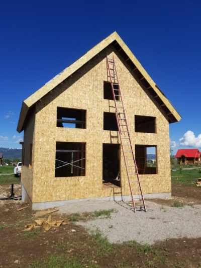 Custom Log Home Building for Hansen Construction & General Contractor in Teton Valley, ID