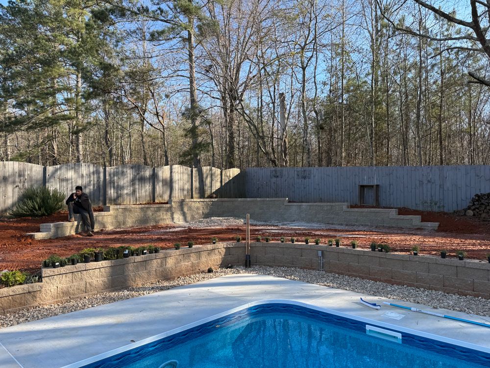 Retaining Walls for 360 Grading and Concrete in Bremen, GA