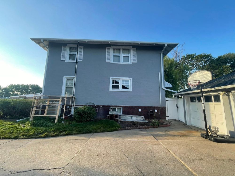 Aluminum Gutters Installation for The Gutter Man Seamless in Kearney, NE