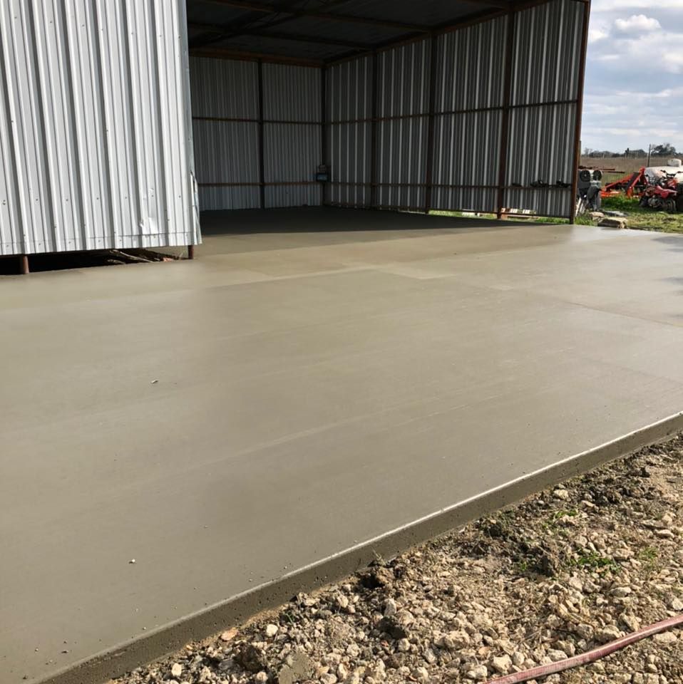 Concrete for Mel Concrete and Construction in College Station, TX