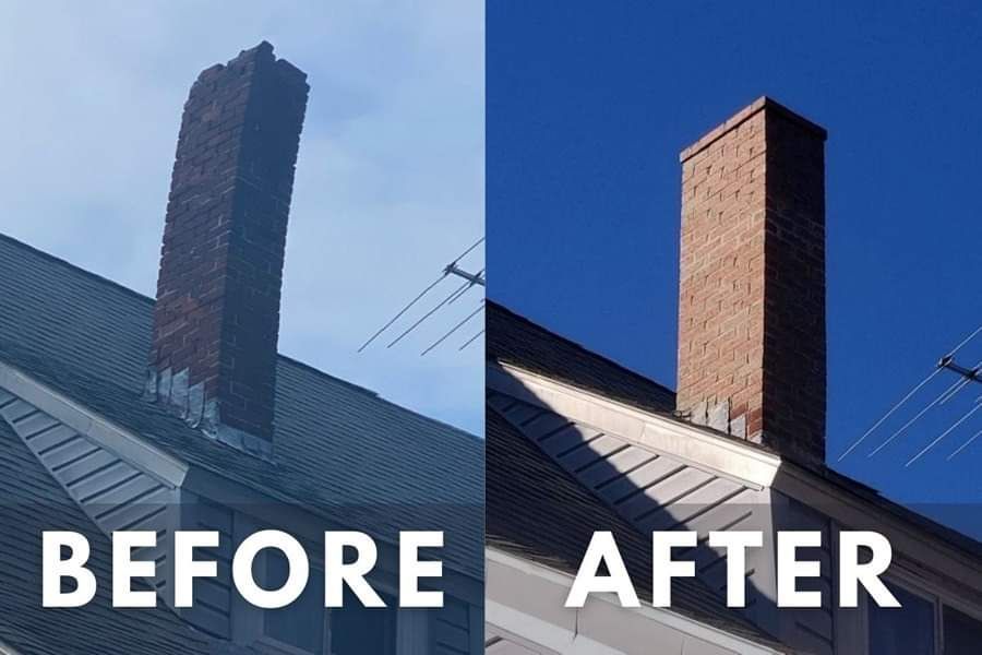 Chimney  for Parkway Masonry and Construction in Bedford, NH