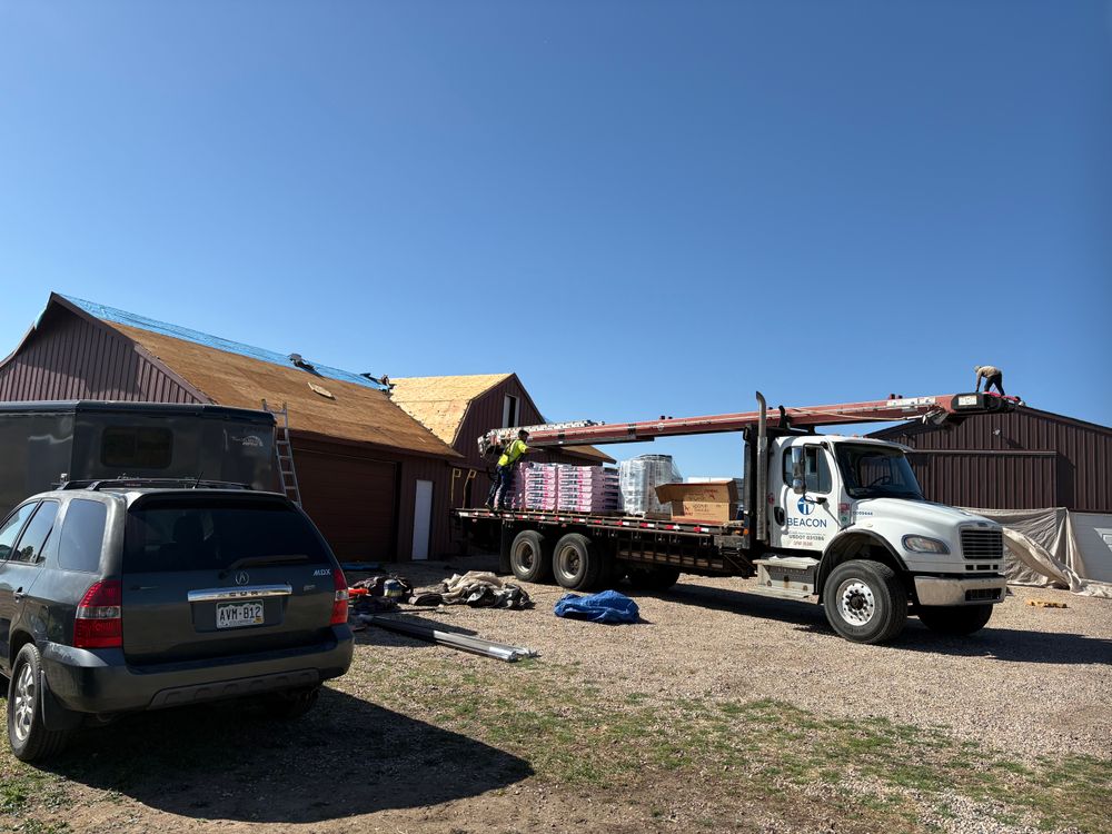 In production for Divine Roofing LLC in Severance, CO