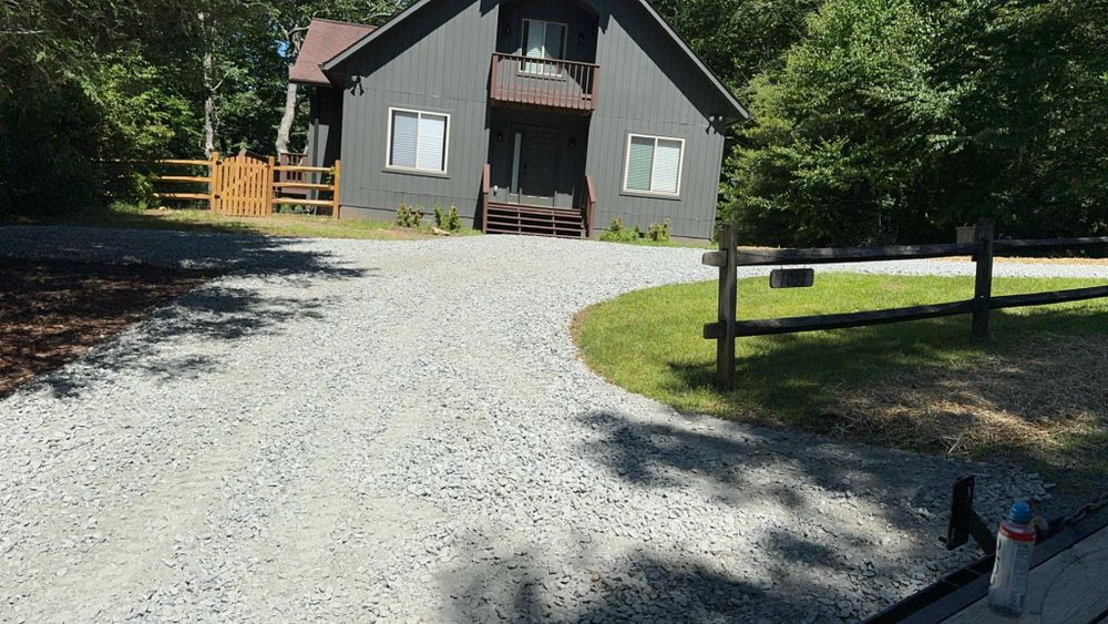 Excavating for Old South Grading in Glade Valley, NC