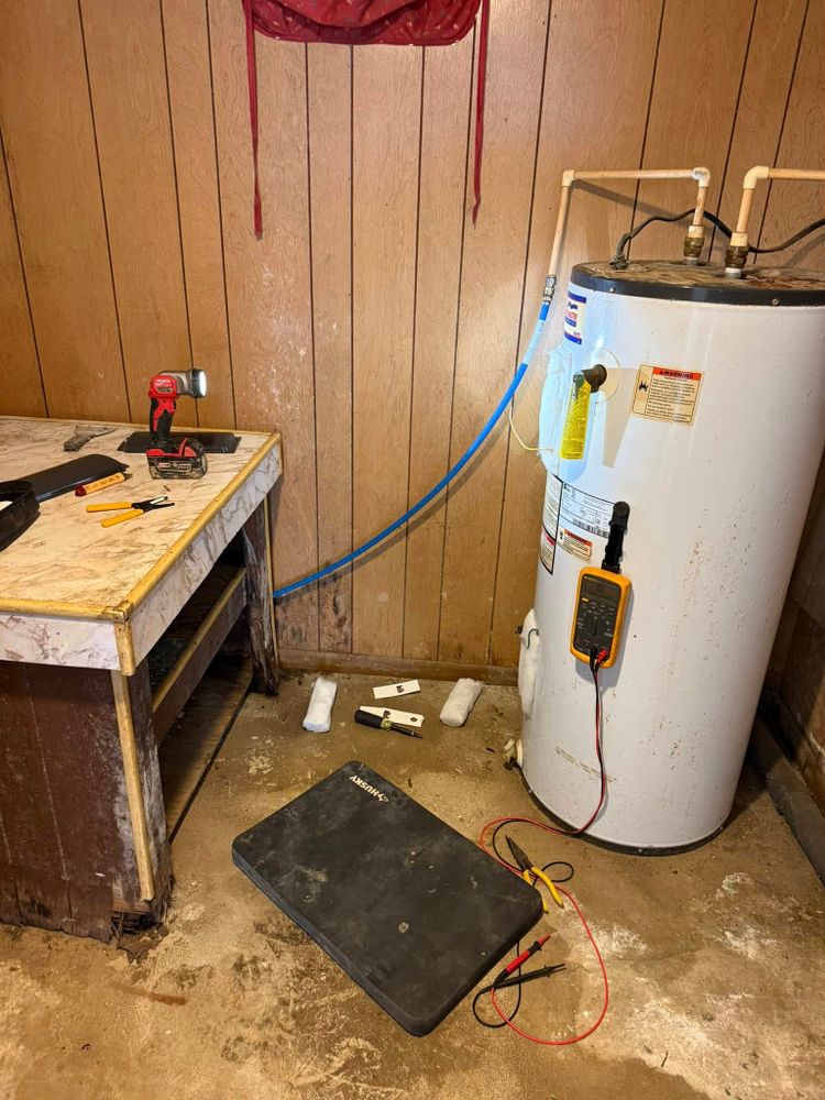 Our Water Heater Installation service ensures efficient and reliable hot water solutions in your home, expertly handled by professionals specializing in pipe installation and repairs for optimal performance and longevity. for Branden Bevels Plumbing in Lincoln County, TN