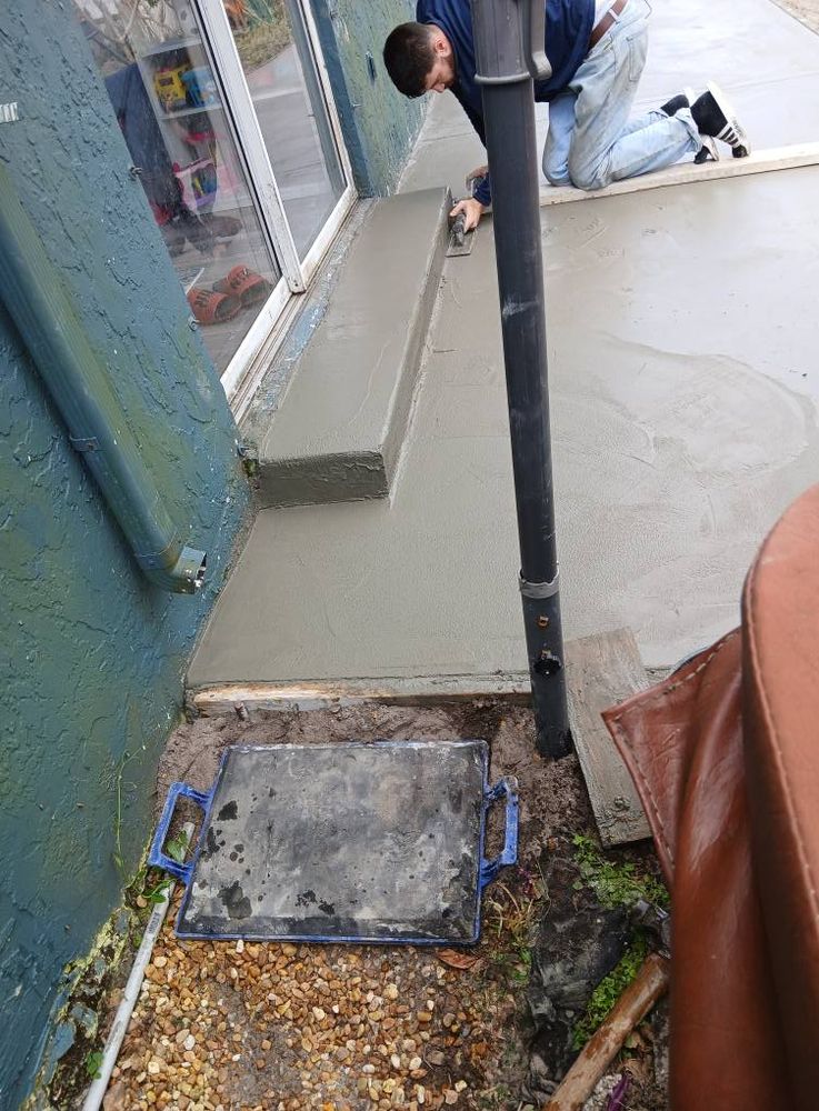 Enhance your home with our expert concrete services, offering durable and stylish concrete stairs that blend functionality with design, ensuring safe and stunning entrances for every homeowner's need. for Harris Sons Construction INC in Stuart, FL