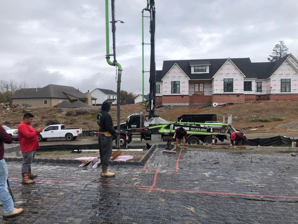 New Boom Pump for Williams Concrete Pumping in Knoxville, Tennessee